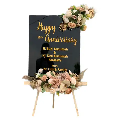 Papan Bunga Akrilik Babat Jerawat